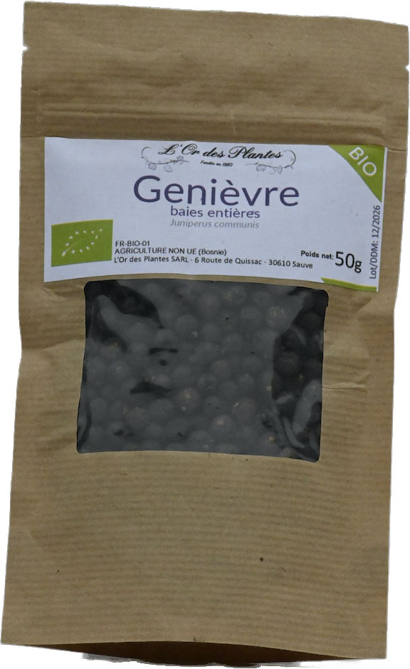GENIÈVRE baies (g) — Baies & Fruits