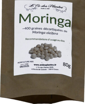 MORINGA feuille coupée bio (g) — Feuilles