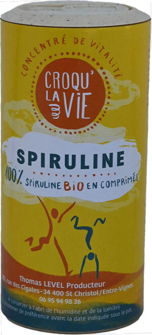 SPIRULINE bio en comprimés 100g — Compléments & Super-Aliments