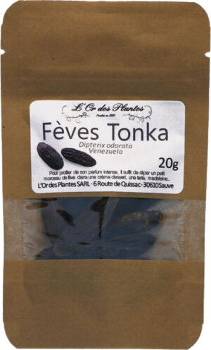 Fêves TONKA sachet 20g — Cuisine & Épices du Monde
