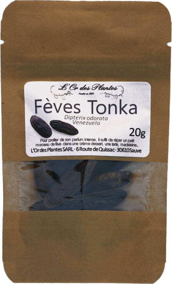 Fêves TONKA sachet 20g — Cuisine & Épices du Monde