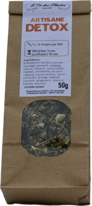 Tisane DETOX sachet 50g — Nos Arts'Tisanes
