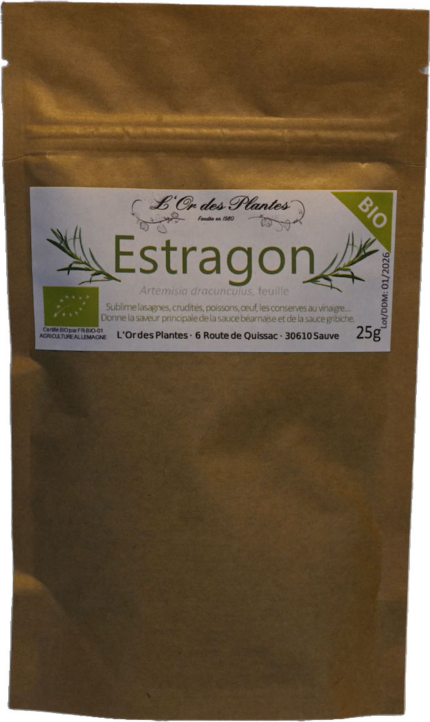 ESTRAGON sachet 25g — Aromates
