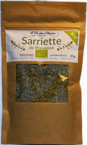 SARRIETTE Provence bio sachet 45g — Aromates