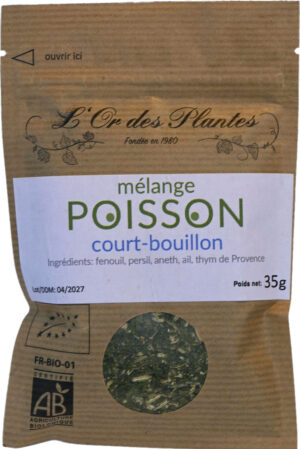 Mélange POISSON COURT-BOUILLON 35g — Cuisine & Épices du Monde