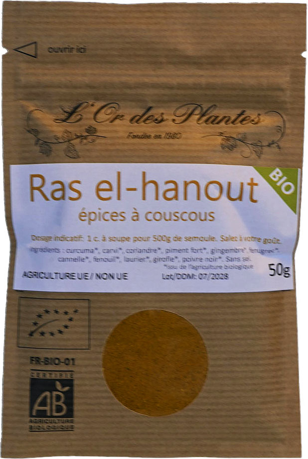 Mélange RAS EL HANOUT 50g — Cuisine & Épices du Monde
