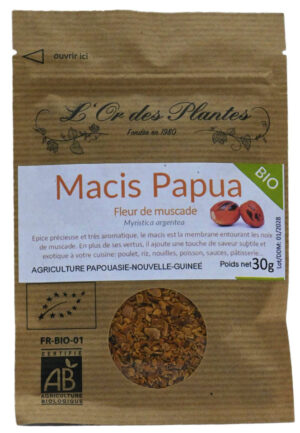 MACIS PAPUA 30g — Cuisine & Épices du Monde