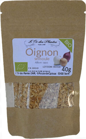 OIGNON semoule bio 40g — Cuisine & Épices du Monde