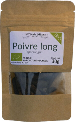 POIVRE LONG bio sachet 30g — Cuisine & Épices du Monde