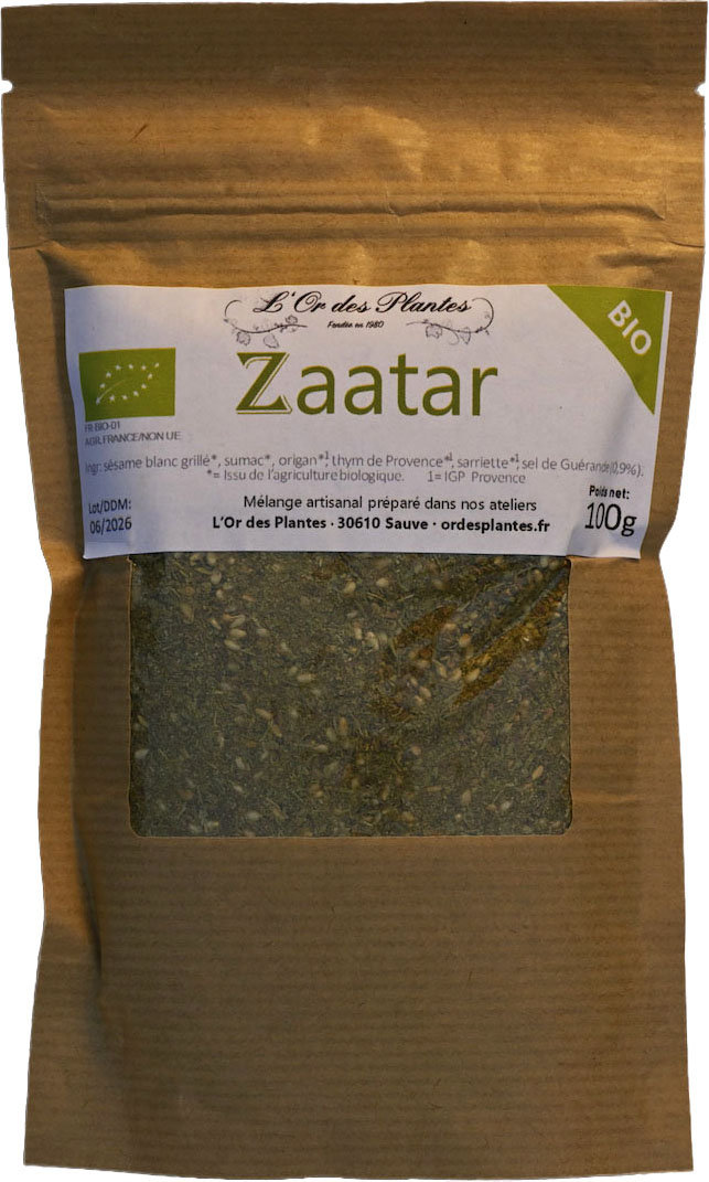 Mélange ZAATAR 100g — Cuisine & Épices du Monde