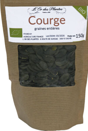 COURGE graines 150g — Compléments & Super-Aliments