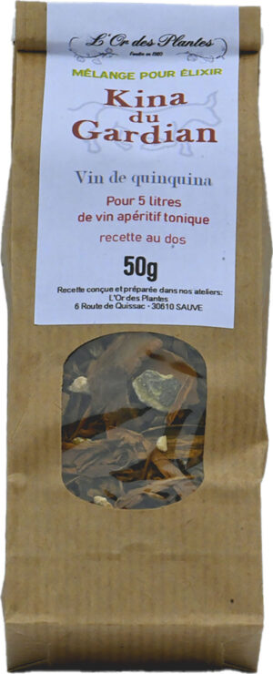Mélange KINA DU GARDIAN 50g — Vins, Préparations Apéritives, Élixirs & Vinaigres