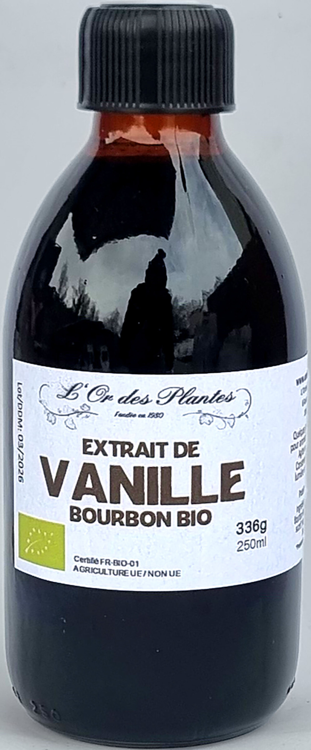Extrait naturel de VANILLE 350g — Cuisine & Épices du Monde