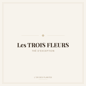 Les TROIS FLEURS (g) — Thé noir