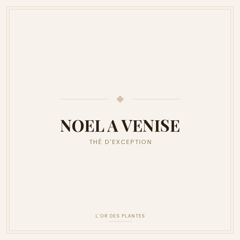 NOEL A VENISE (g) — Thé noir