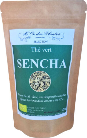 Thé vert SENCHA BIO (g) — Thé vert