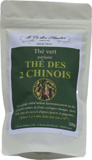 Thé des 2 CHINOIS (g) — Thé vert