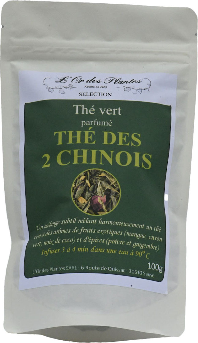 Thé des 2 CHINOIS (g) — Thé vert
