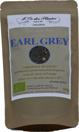 EARL GREY VERT (g) — Thé vert