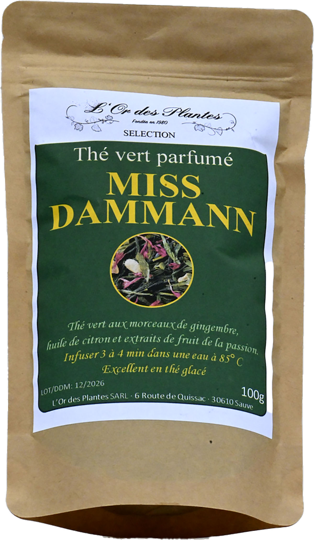 MISS DAMMANN (g) — Thé vert