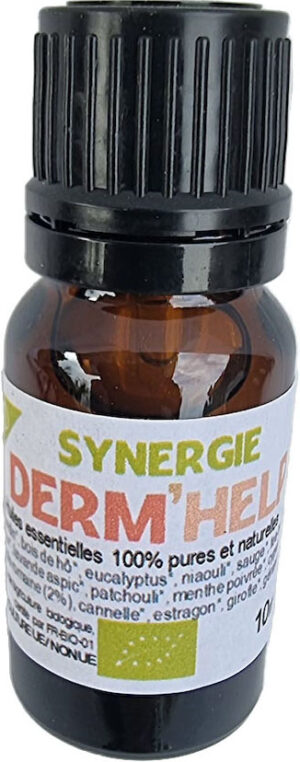 H.E. Synergie DERMHELP 10ml — Aromathérapie & Huiles Essentielles