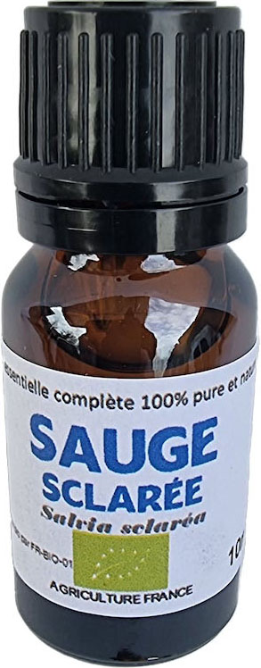 H.E. SAUGE SCLAREE BIO 10ml — Aromathérapie & Huiles Essentielles