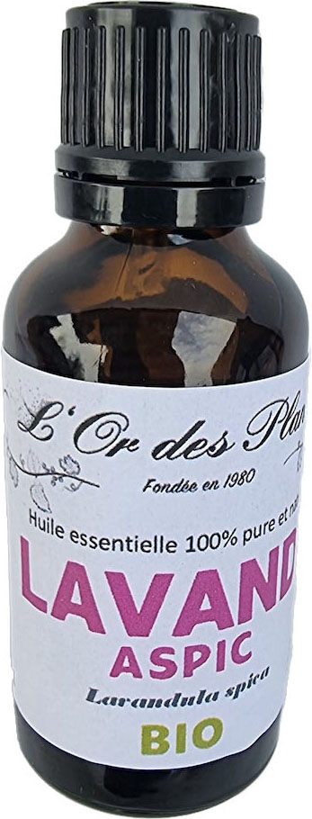 H.E. LAVANDE ASPIC 30ml — Aromathérapie & Huiles Essentielles