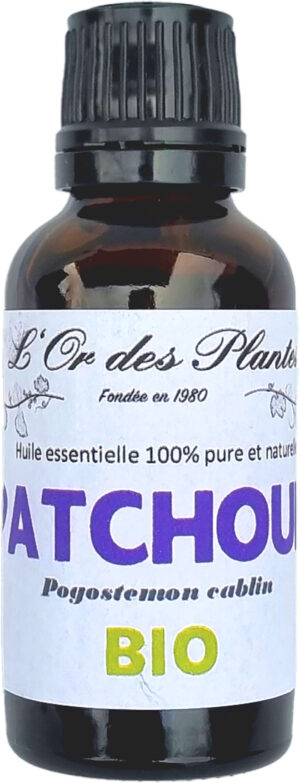 H.E. PATCHOULI 100ml — Aromathérapie & Huiles Essentielles
