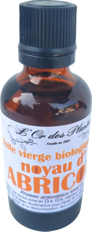 Huile de noyau d'ABRICOT BIO 50ml — 50 & 100 ml