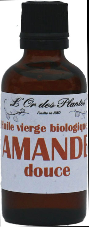 Huile d'AMANDE DOUCE BIO 50ml — 50 & 100 ml
