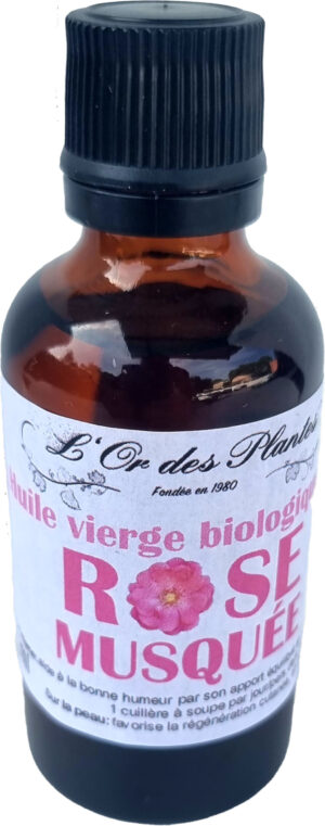 Huile de ROSE MUSQUEE BIO 50ml — 50 & 100 ml