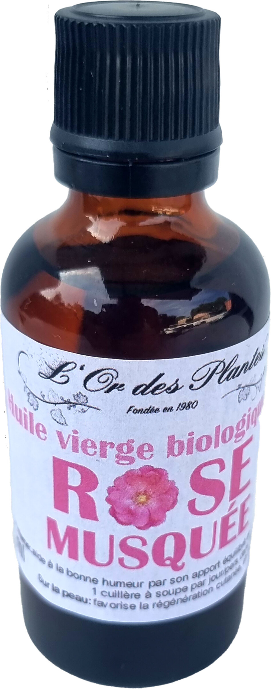 Huile de ROSE MUSQUEE BIO 50ml — 50 & 100 ml