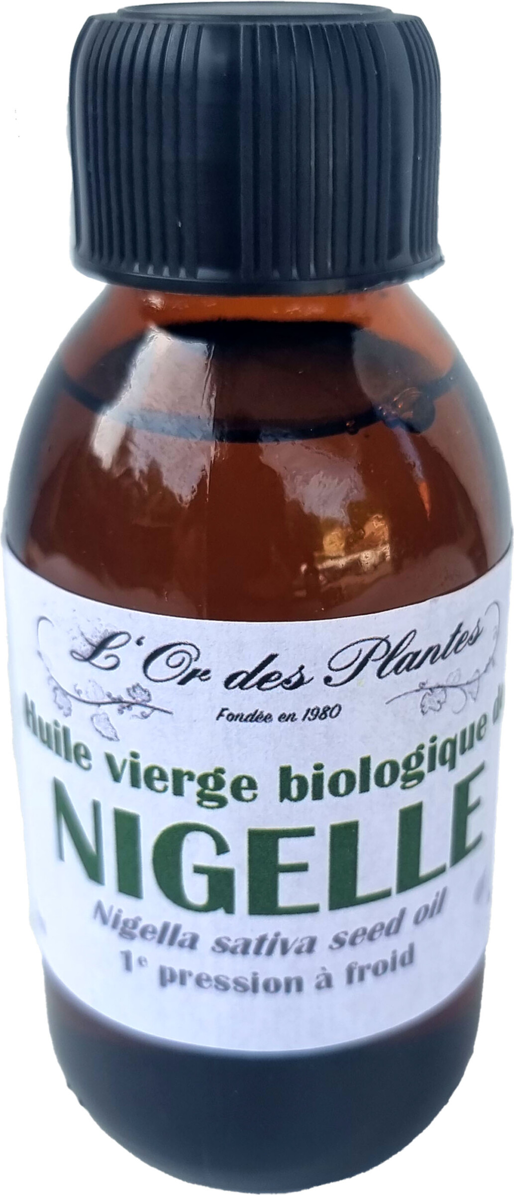 Huile de NIGELLE (cumin noir) 100ml — 50 & 100 ml