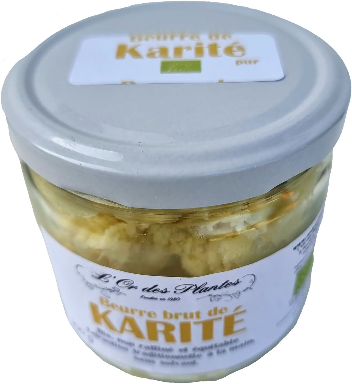 BEURRE de KARITE brut bio 200g — 250 ml & formats familiaux