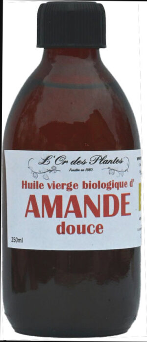 Huile d'AMANDE DOUCE BIO 250ml — 250 ml & formats familiaux
