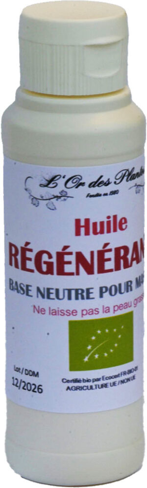 Huile REGENERANTE bio 125ml — Aromathérapie & Huiles Essentielles