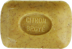 Savonnette 100g MARSEILLE CITRON VERT Broyé — Savonnettes parfumées