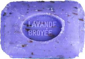 Savonnette 100g MARSEILLE LAVANDE BROYEE — Savonnettes parfumées