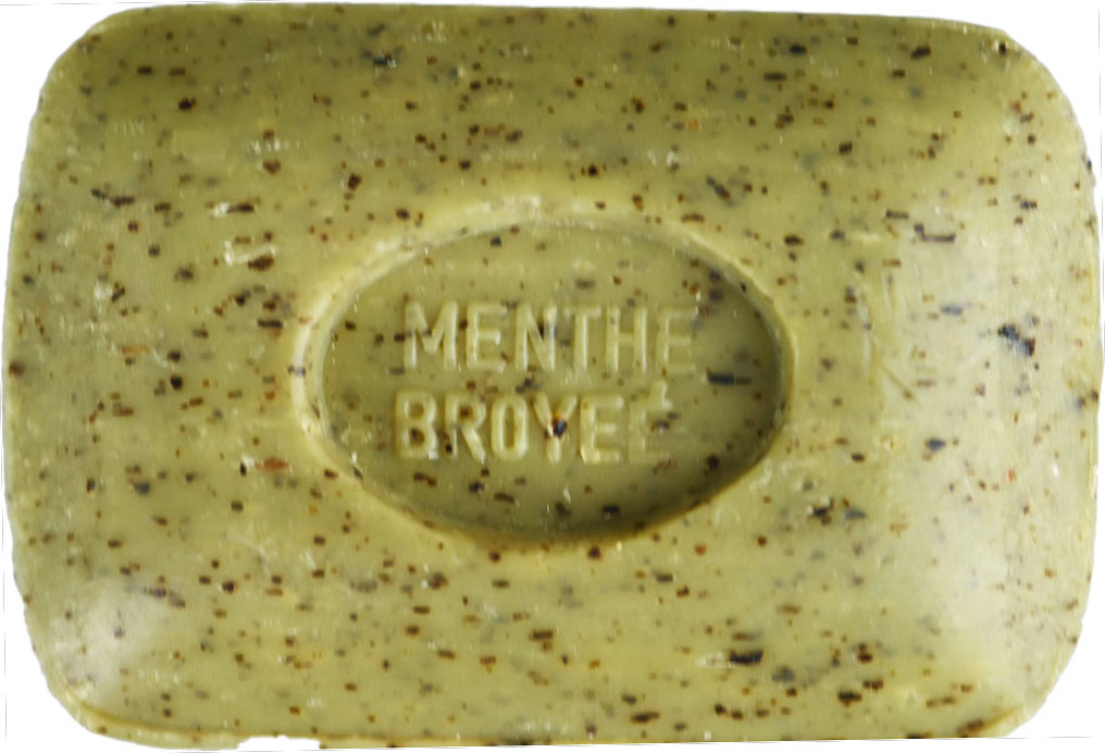 Savonnette 100g MARSEILLE MENTHE broyée — Savonnettes parfumées