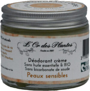 DEO CREME PEAUX SENSIBLES BIO 75g — Crèmes déodorantes