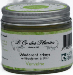 DEO CREME VERVEINE BIO 75g — Crèmes déodorantes