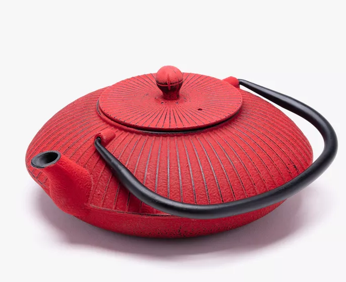 THEIERE FONTE DAMMANN - rouge — Accessoire à thé