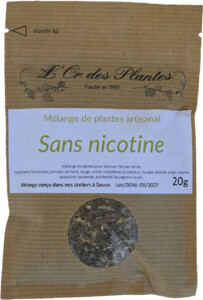 Mélange SANS NICOTINE 20g