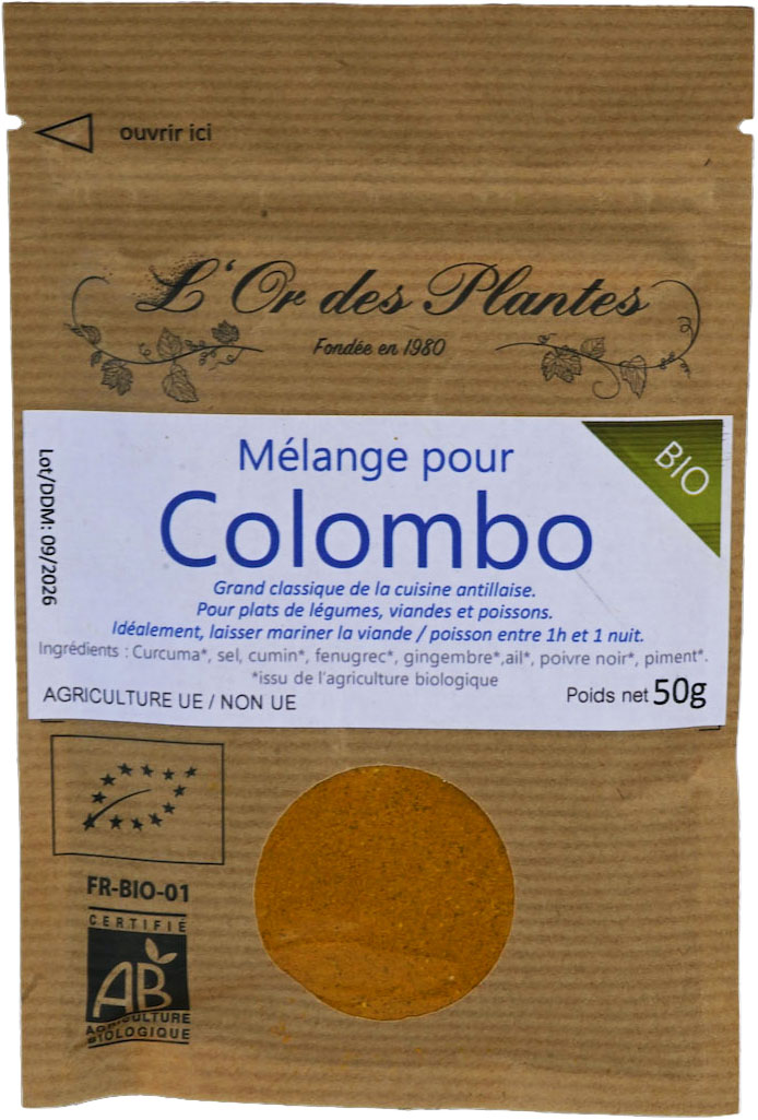 Mélange COLOMBO BIO sachet 50g*