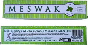 Promo Dentifrice MESWAK menthe 2x100g