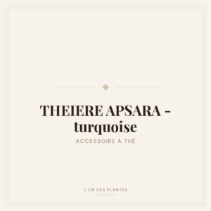 THEIERE APSARA - turquoise — Accessoire à thé