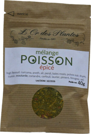 Mélange POISSON EPICÉ 40g