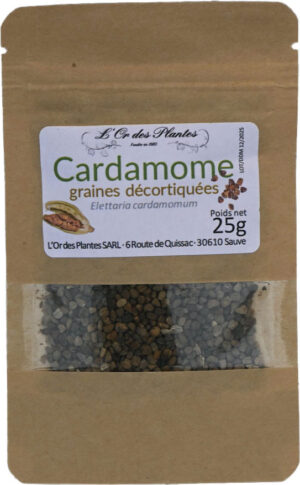 CARDAMOME GOUSSE VERTE* 25g